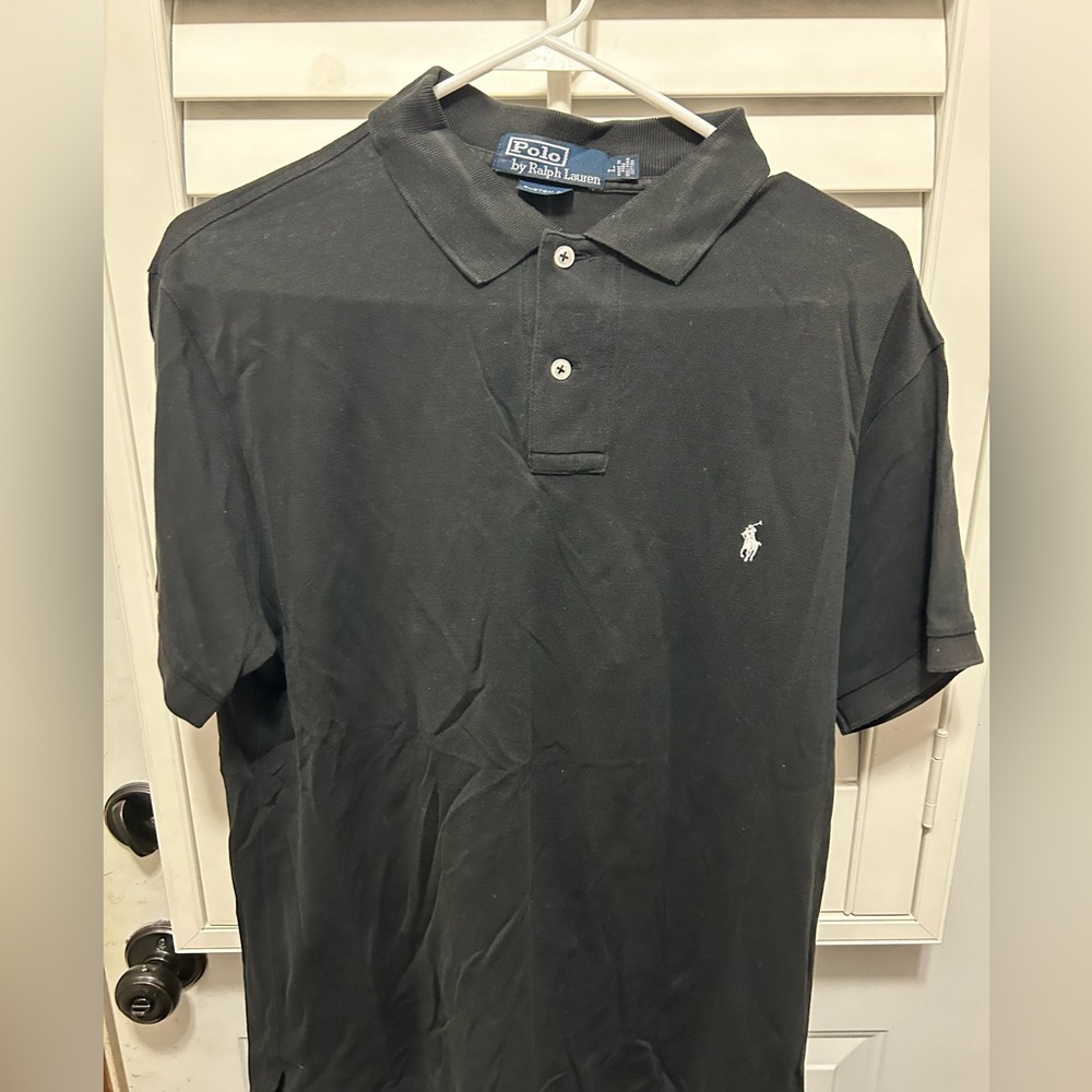 Black Polo by Ralph Lauren. Size L. Great condition